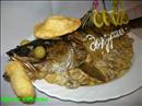 Пошаговое фото рецепта «Судак фаршированный креветками»