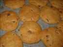 Пошаговое фото рецепта «Овсяно-медовое печенье с изюмом»