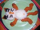 Пошаговое фото рецепта «Рисовая каша Солнечный кот»