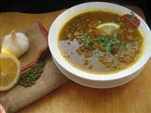 Фото рецепта «Постный суп из маша (Мунг-дал таркари)»