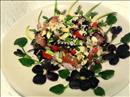 Пошаговое фото рецепта «Овощной салат Виолетта постный»