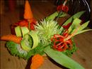 Пошаговое фото рецепта «Цветок из лука-порея»