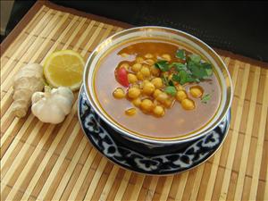 Фото рецепта «Постный нутовый суп (вариант)»