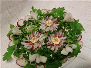 Фото рецепта «Салат Весенний аромат (или Маргаритки )»