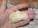 Пошаговое фото рецепта «Вареники с луком картофелем и беконом»