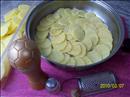 Пошаговое фото рецепта «Картофельный гратен с рыбными котлетами»