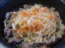 Пошаговое фото рецепта «Гуляш со сметаной и квашенной капустой»