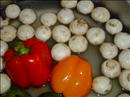 Пошаговое фото рецепта «Салат из свежих шампиньонов»