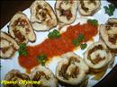 Пошаговое фото рецепта «Куриные рулетики с вялеными помидорами»