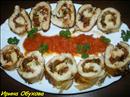 Пошаговое фото рецепта «Куриные рулетики с вялеными помидорами»