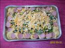Пошаговое фото рецепта «Пирог с мясом и рисом»