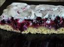 Пошаговое фото рецепта «Брусничный пирог с безе»