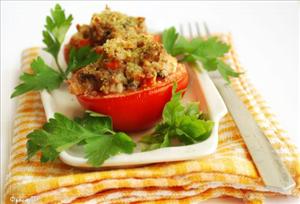 Фото рецепта «Фаршированные помидоры с мятой и фетой»
