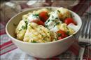 Пошаговое фото рецепта «Картофельные ньоки с помидорами черри и зеленью»