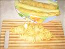 Пошаговое фото рецепта «Салат из омлета Загадка»