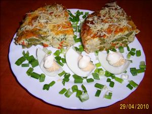 Фото рецепта «Овощи, запеченные с яйцами»