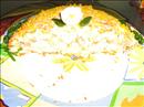 Пошаговое фото рецепта «Салат слоёный с курицей и грецкими орехами»