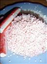 Пошаговое фото рецепта «Печенье с фисташками и крабовыми палочками»