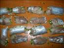 Пошаговое фото рецепта «Рулетики из тунца»