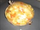 Пошаговое фото рецепта «Мясные рулетики с сыром и чесноком с гарниром в рукаве»