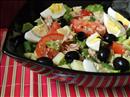 Фото-рецепт «Салат из тунца с овощами»