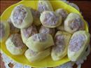 Пошаговое фото рецепта «Картофель фаршированый мясом»