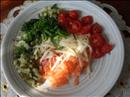 Пошаговое фото рецепта «Салат с красной рыбой»