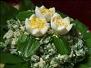 Пошаговое фото рецепта «Салат с черемшой»