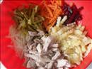 Пошаговое фото рецепта «Пряный мясной салат»