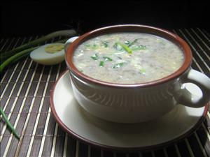 Фото рецепта «Брюссельский суп с шампиньонами»