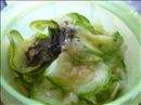 Пошаговое фото рецепта «Кабачки маринованные, мгновенного поедания»