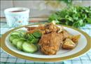 Пошаговое фото рецепта «Цыпленок в хрустящей панировке»