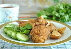 Фото рецепта «Цыпленок в хрустящей панировке»