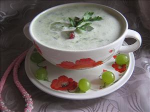 Фото рецепта «Холодный суп-капучино»
