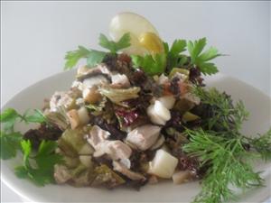 Фото рецепта «Салат из вареного мяса по-швейцарски»