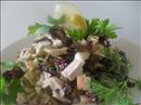 Пошаговое фото рецепта «Салат из вареного мяса по-швейцарски»