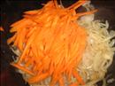 Пошаговое фото рецепта «Рис с баклажанами и шампиньонами по-пловски»