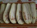 Пошаговое фото рецепта «Рулет из баклажанов с брынзой и грецкими орехами»