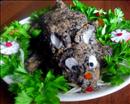 Фото-рецепт «Паштет из лесных грибов Кролик на полянке»