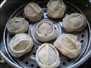 Пошаговое фото рецепта «Манты с бараниной и тыквой»