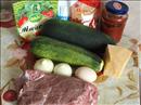 Пошаговое фото рецепта «Мясо под кабачковой шубкой»