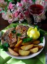 Пошаговое фото рецепта «Запеченная свинина с ароматным картофелем Субботний ужин»