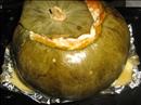 Пошаговое фото рецепта «Суп-пюре из тыквы с гренками и сыром»