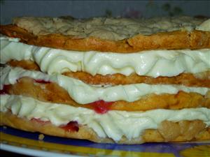 Фото рецепта «Торт Фризийский с клюквой»