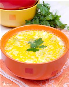 Фото рецепта «Сырный суп с кабачком»