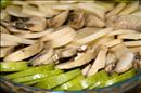 Пошаговое фото рецепта «Запеканка из картофеля с цукини и грибами»