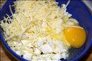 Пошаговое фото рецепта «Запеканка из картофеля с цукини и грибами»