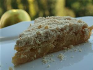 Фото рецепта «Творожно-яблочный пирог»