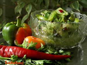 Фото рецепта «Салат из зелёных помидор»