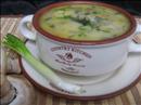 Пошаговое фото рецепта «Сырный суп с шампиньонами»